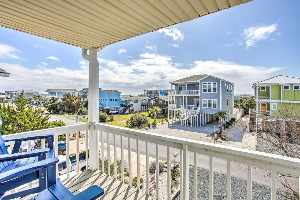 Coastal Oasis With Decks Walk To Holden Beach! 外观 照片