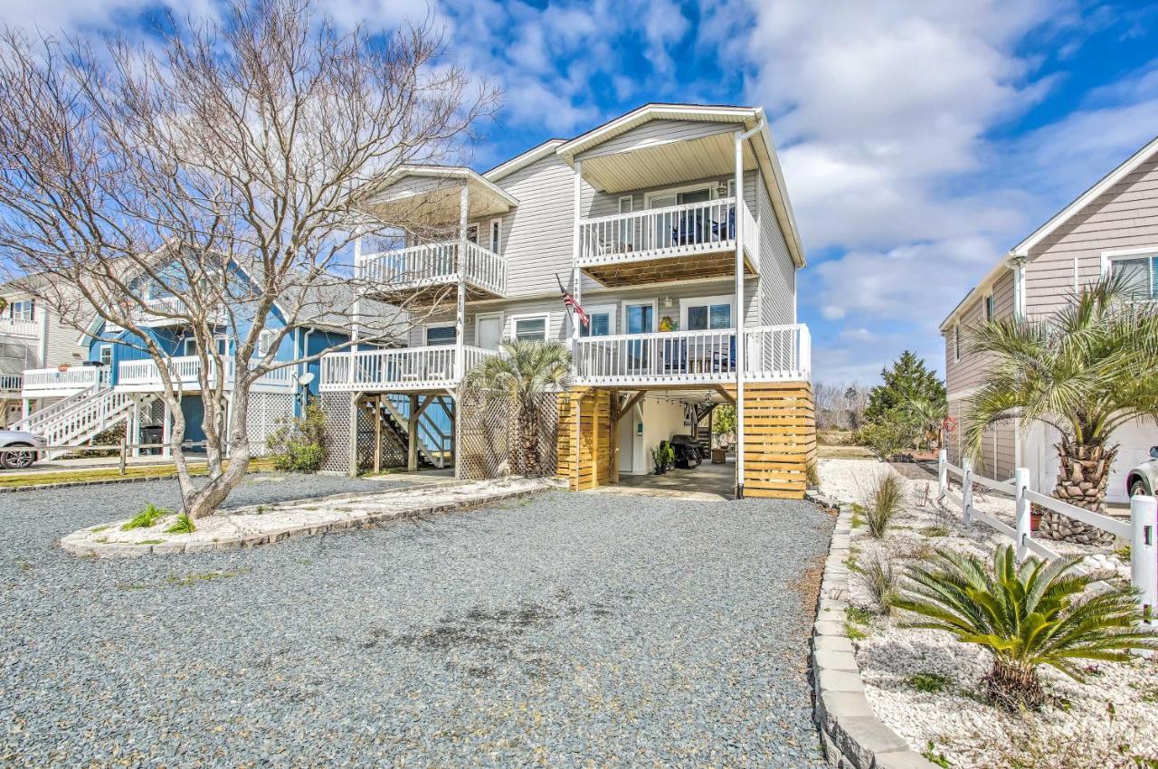 Coastal Oasis With Decks Walk To Holden Beach! 外观 照片