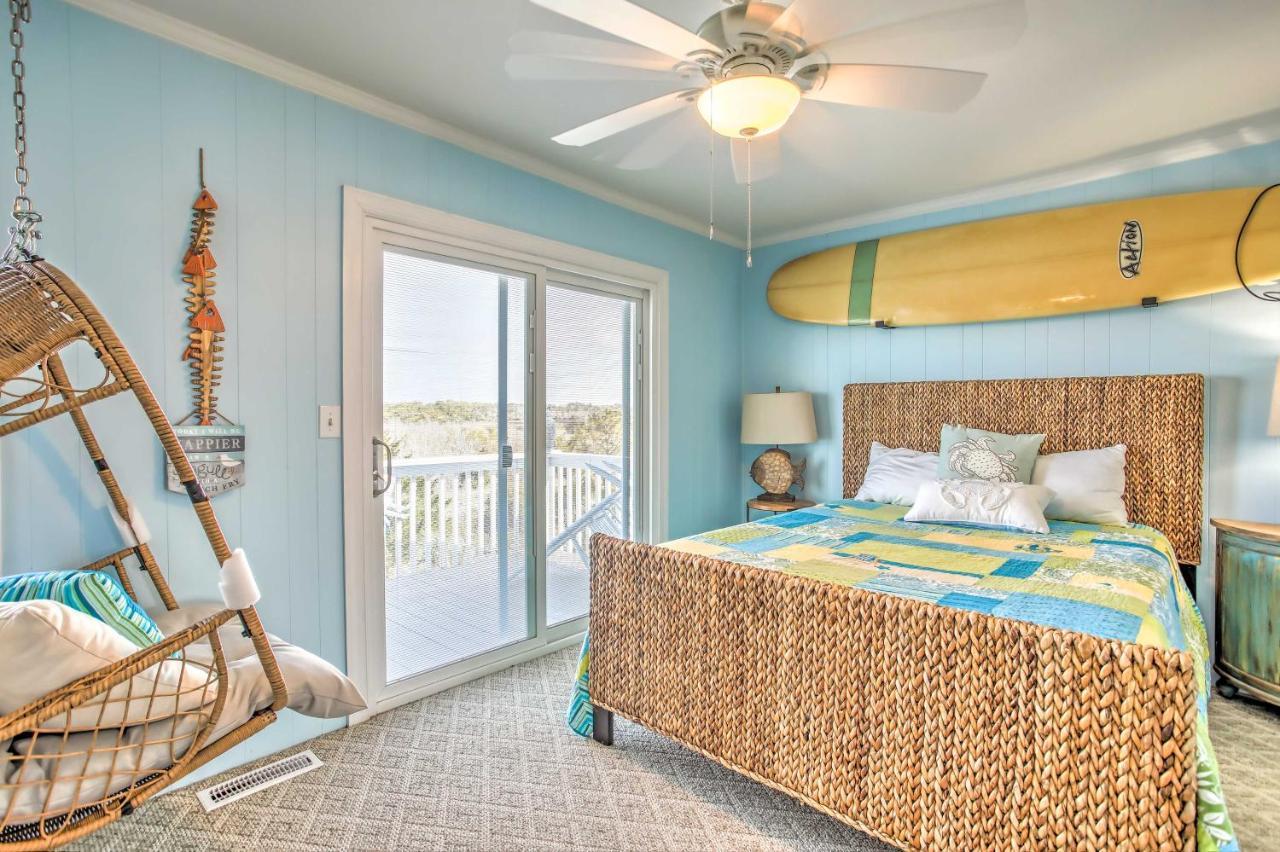 Coastal Oasis With Decks Walk To Holden Beach! 外观 照片